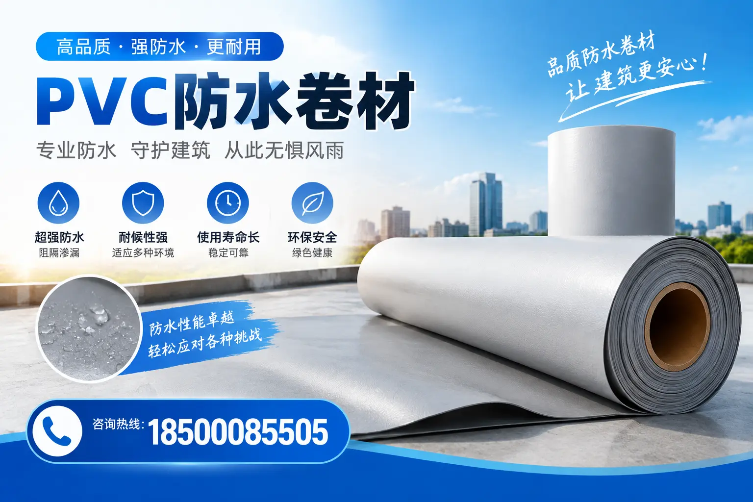 如何选择高质量的PVC防水卷材？雅安消费者必看指南